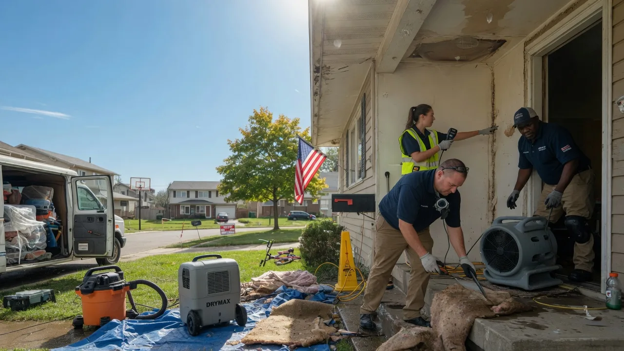 Water Damage Restoration in Farmdale, OH near me